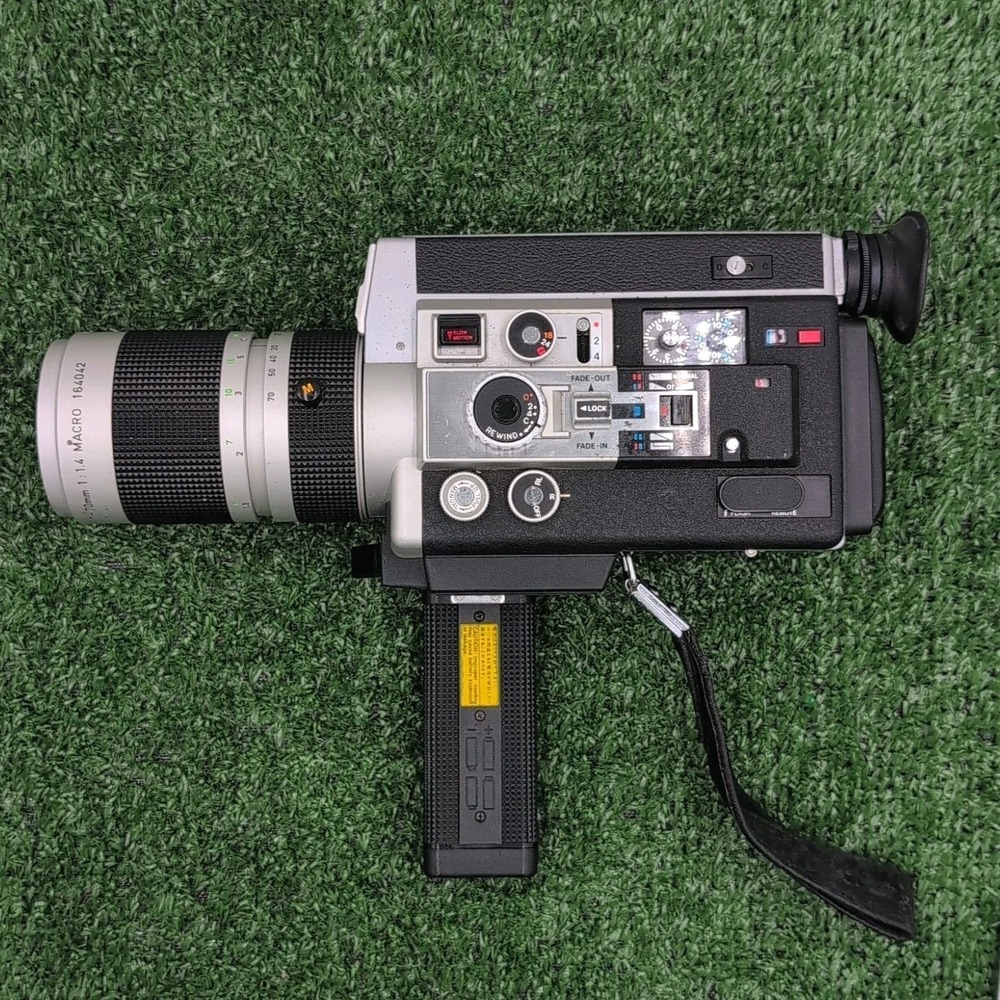 Vintage CANON Auto Zoom 1014 Electronic, Super 8 Film  Camera Not Working - Picture 5 of 8